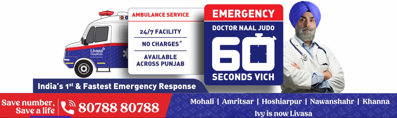 24/7 Emergency Hospital Services in Mohali - Livasa Hospital Speciality Care